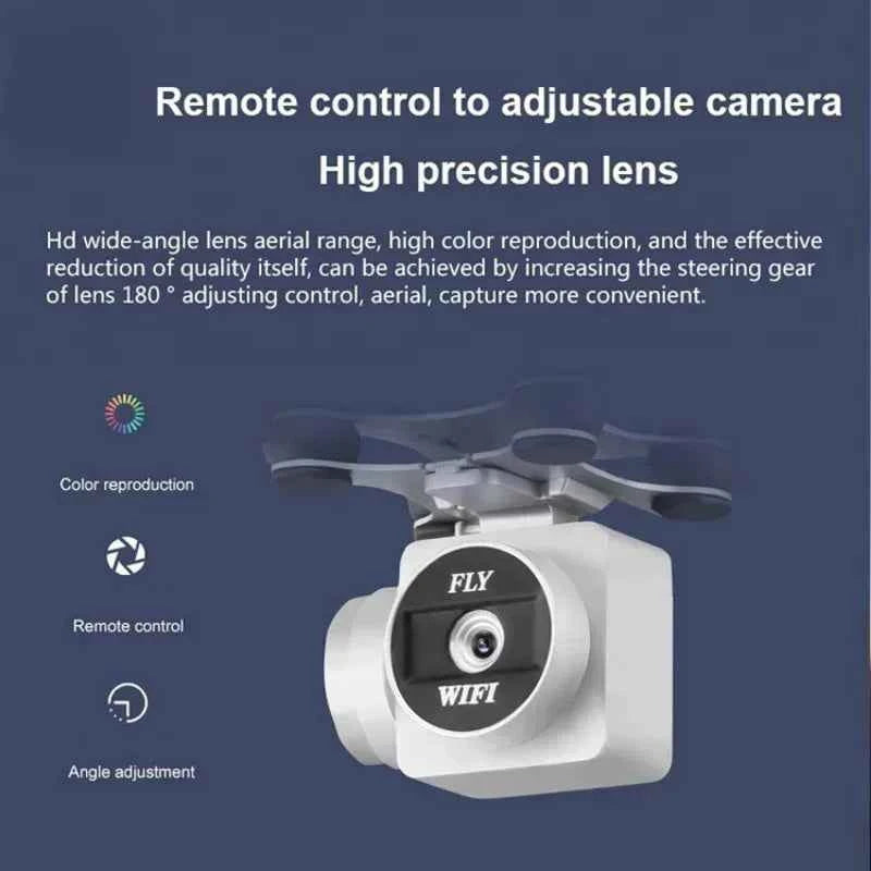 Hot Hotsale X52 4K Professional Drone with Dual Camera and Real-Time FPV Transmission - Collapsible Quadcopter Drones