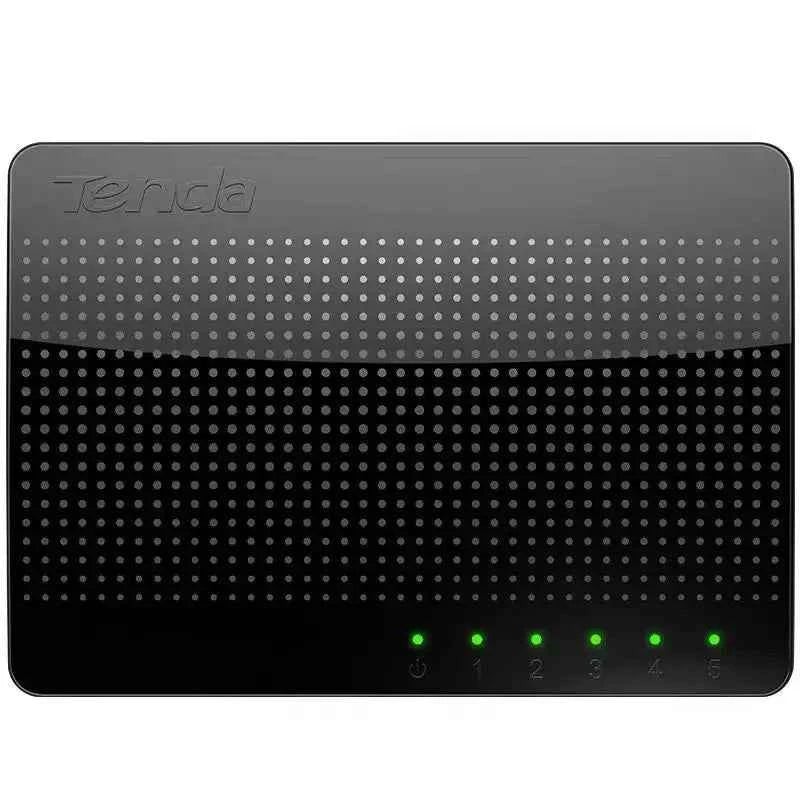 Tenda SG105M Gigabit Ethernet Switch - 5-Port High-Speed Network Hub with 1000Mbps Fast LAN, Full/Half Duplex, Plug and Play