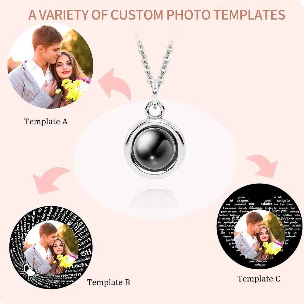 Custom Eye Necklace - Personalized Charm for Unique Style
