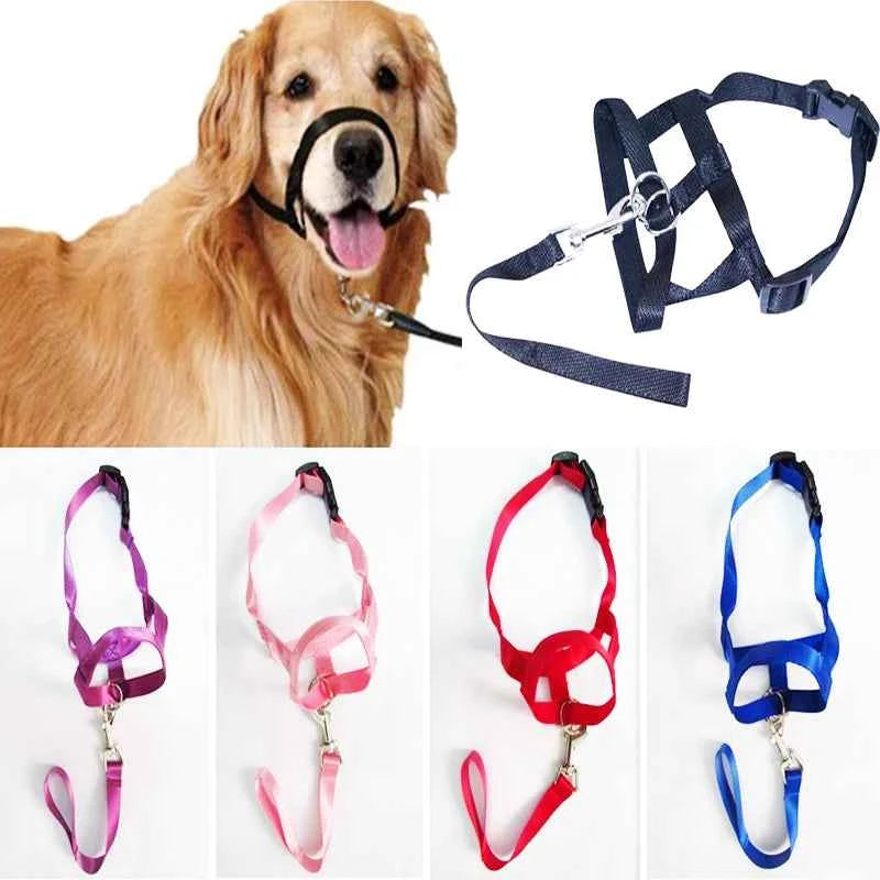 Pets Gentle Leader Dog Harness - No Pain No Pull Adjustable Training Leash and Head Collar for Effective Dog Training