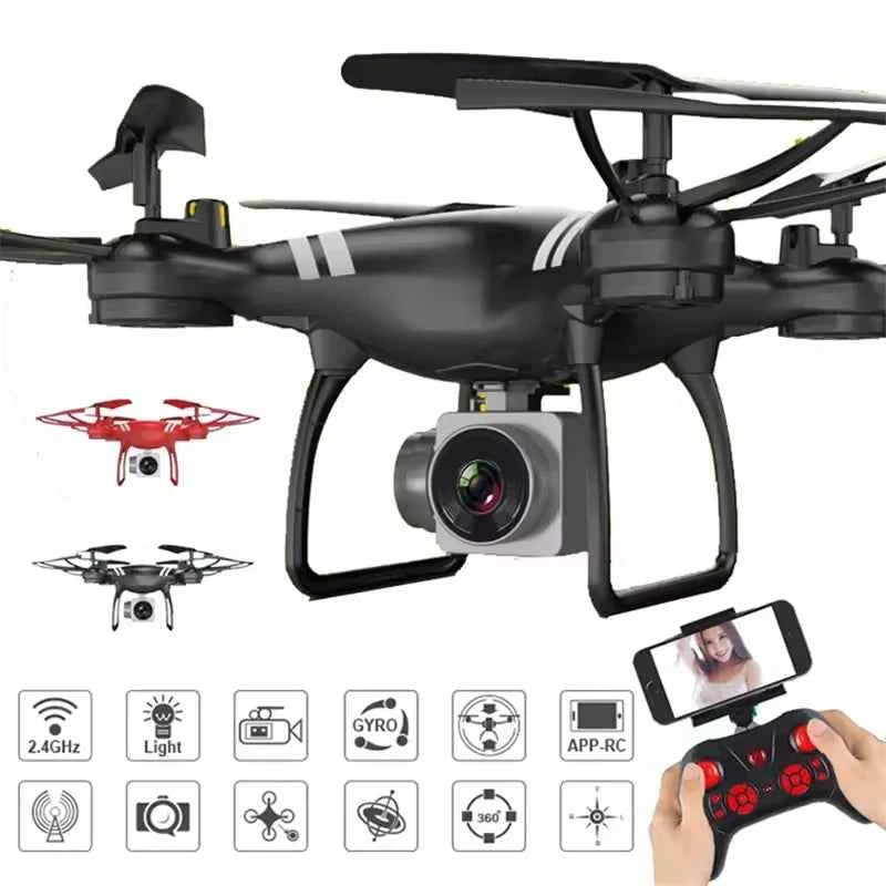 Hot Hotsale X52 4K Professional Drone with Dual Camera and Real-Time FPV Transmission - Collapsible Quadcopter Drones