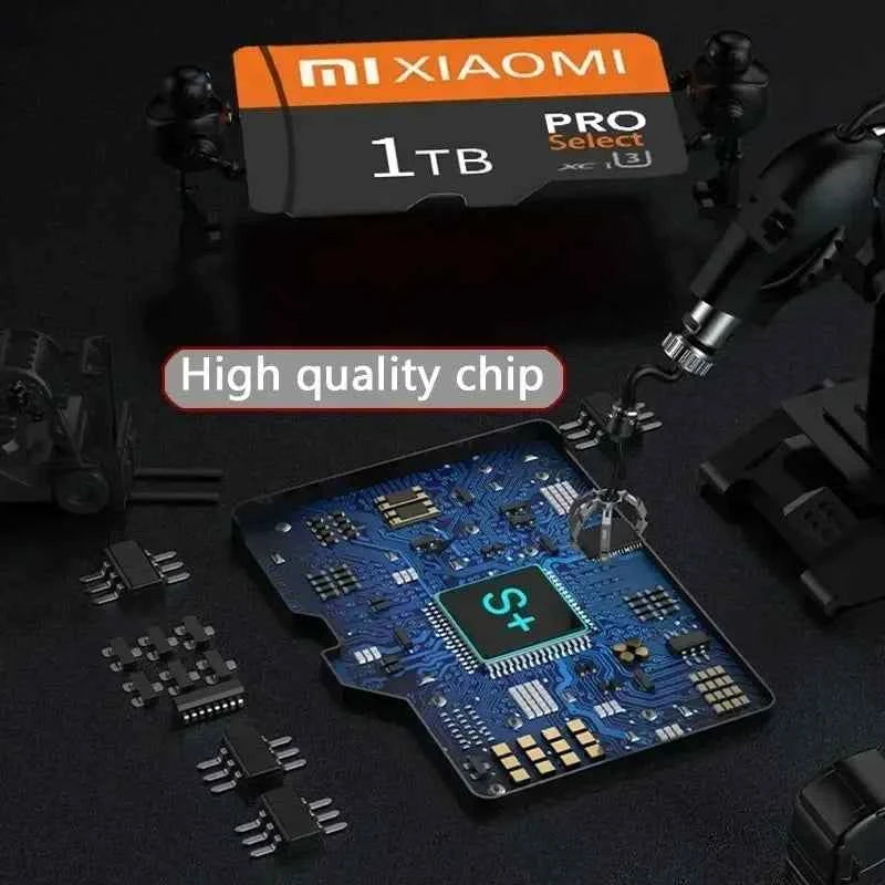Xiaomi Micro SD Card High Speed SD Memory Card 2TB 1TB 512GB 256GB MicroSD U3 A2 TF Flash Cards for Xiaomi Phone Camera table PC