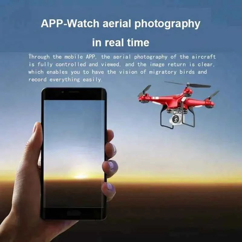 Hot Hotsale X52 4K Professional Drone with Dual Camera and Real-Time FPV Transmission - Collapsible Quadcopter Drones