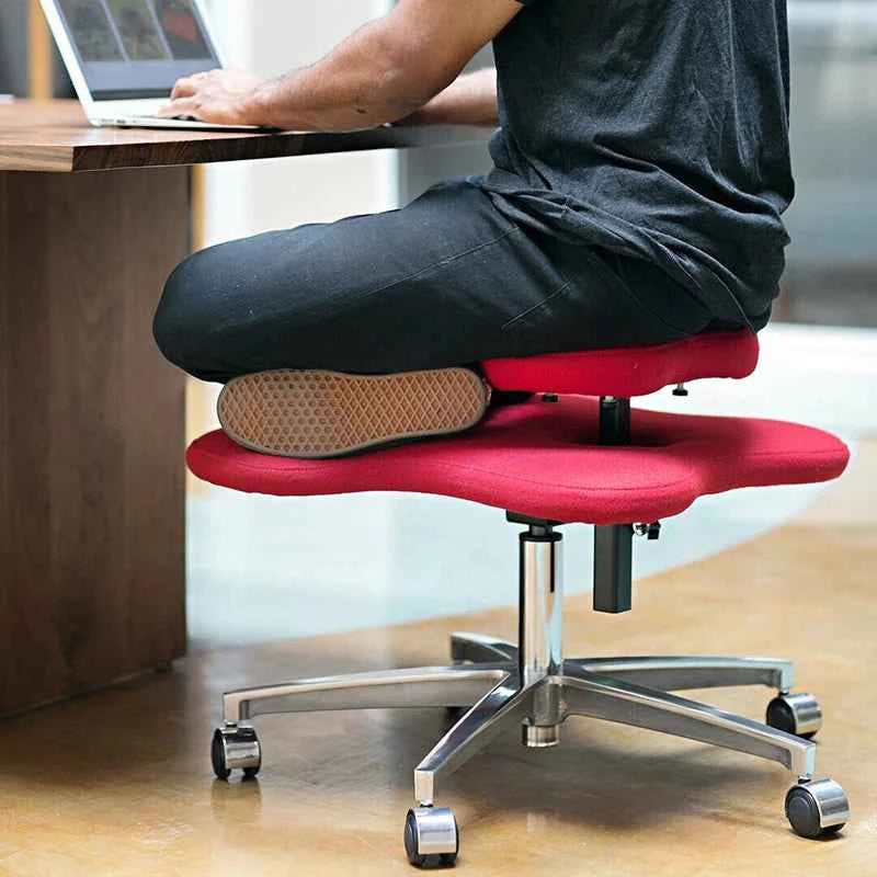 Cross-Leg Stool for Comfortable Office and Dormitory Seating