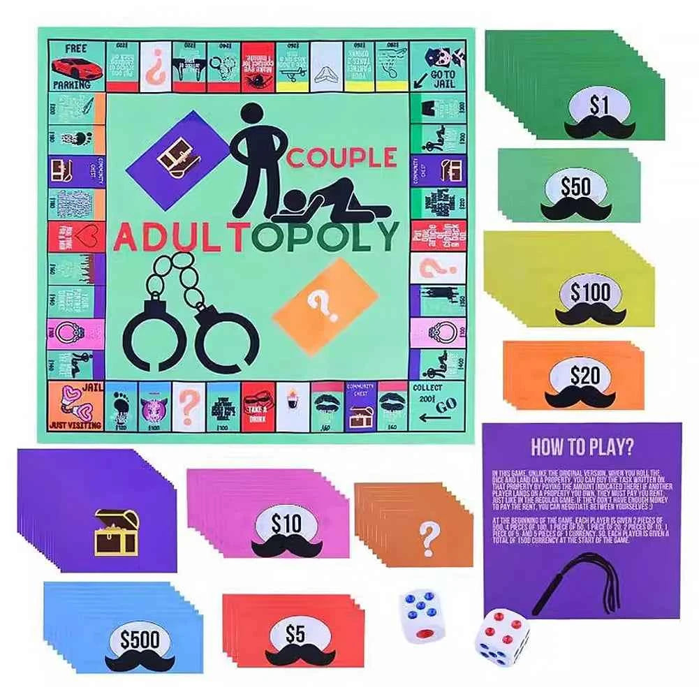 Adult Monopoly Game